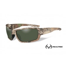Wiley X REBEL Polarized Green Realtree Xtra Camo Frame